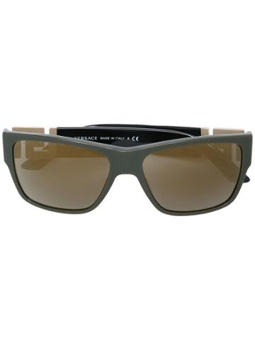 Versace Rock Icons Wayfarer Sunglasses - Black