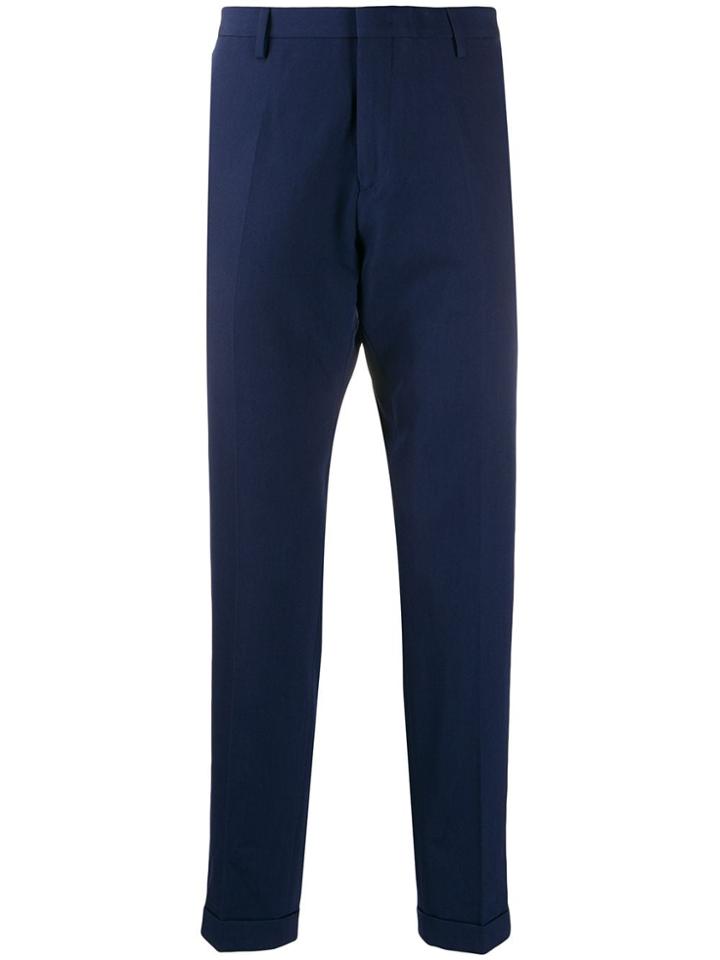 Paul Smith Slim Fit Suit Trousers - Blue