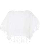 Alice+olivia 'danette' Embroidered Poncho Top