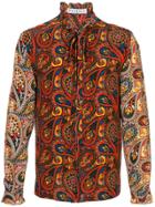 Jw Anderson Paisley-print Shirt - Red