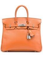 Hermès Vintage 'birkin 25' Tote, Women's, Yellow/orange