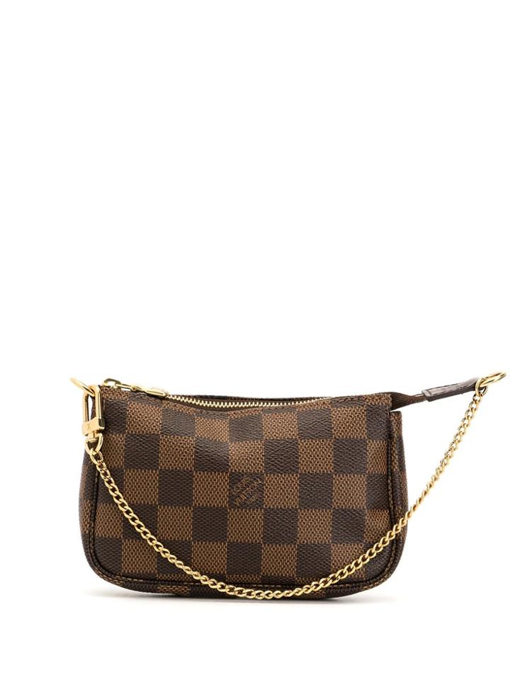 Louis Vuitton Pre-owned Mini Damier Monogram Tote - Brown