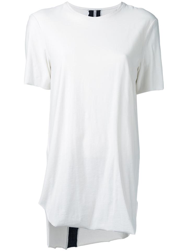 First Aid To The Injured - Fasciae T-shirt - Women - Cotton - 3, Women's, White, Cotton