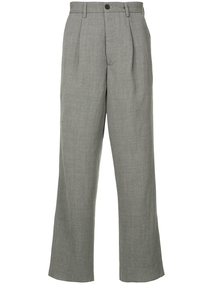 Bergfabel Straight Trousers - Grey