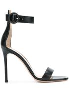 Gianvito Rossi Ankle Strap Sandals - Black