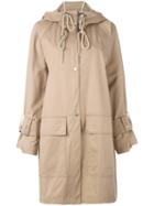 See By Chloé - Ovoid Trench Coat - Women - Cotton - 36, Nude/neutrals, Cotton