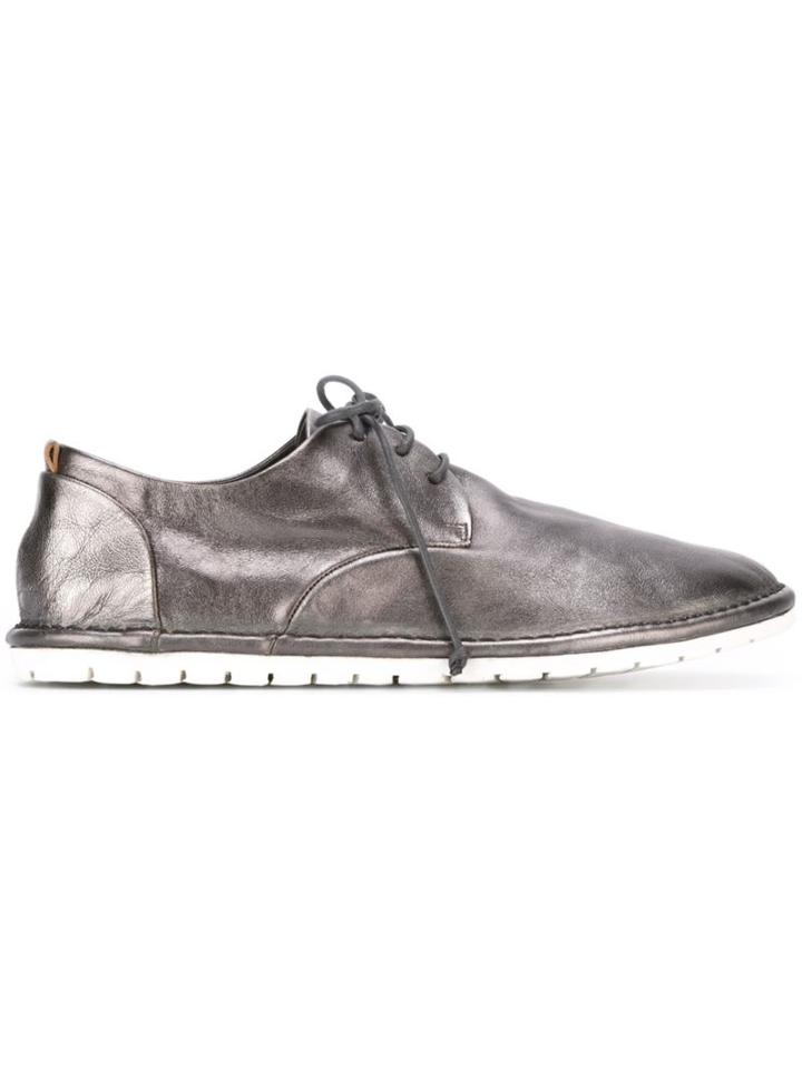 Marsèll Metallic (grey) Lace-up Shoes, Men's, Size: 42.5, Leather/rubber