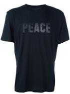 John Varvatos 'peace & Freedom' T-shirt, Men's, Size: Xs, Black, Cotton/modal