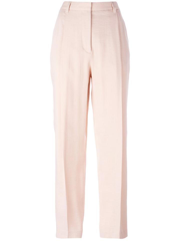 3.1 Phillip Lim Tailored Trousers, Women's, Size: 6, Pink/purple, Polyester/viscose