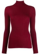 Snobby Sheep Turtle Neck Jumper - Red