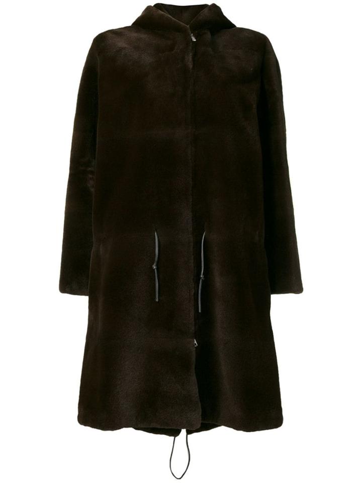 Liska German Fur Coat - Brown