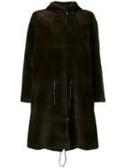 Liska German Fur Coat - Brown