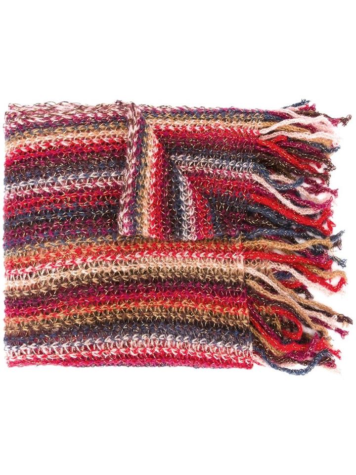 Missoni Striped Scarf, Women's, Acrylic/polyamide/polyester/mohair