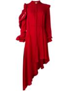 Magda Butrym - Marbella Dress - Women - Silk - 38, Red, Silk