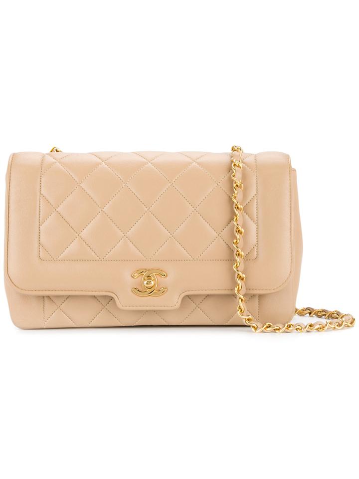 Chanel Vintage Design Flap Matelasse Bag - Nude & Neutrals