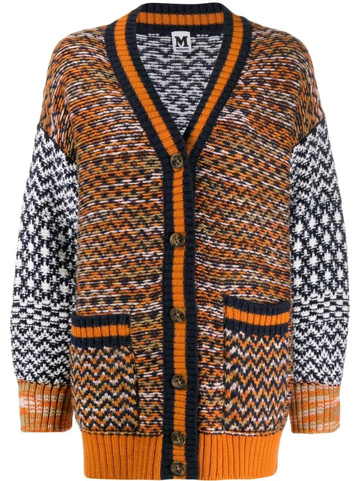 M Missoni Woven Coat - Blue