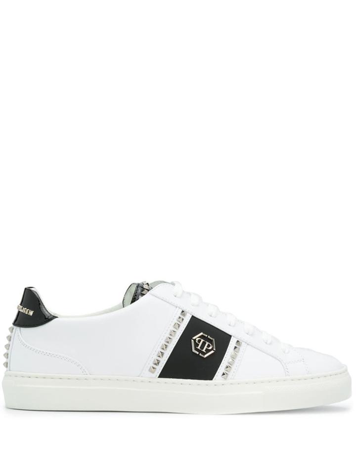 Philipp Plein Studs Low-top Sneakers - White