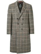 Loveless Straight-fit Buttoned Coat - Brown
