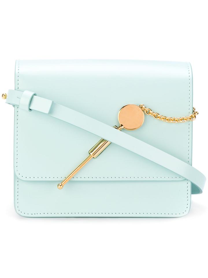Sophie Hulme Small Cocktail Stirrer Crossbody Bag - Blue