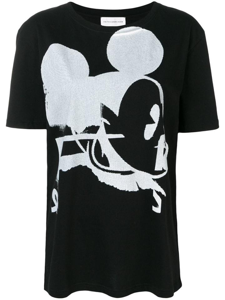 Faith Connexion Mickey Mouse T-shirt - Black