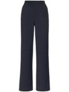 Situationist High-waisted Checked Trousers - Blue