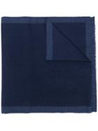 Fay Two-tone Long Scarf - Blue