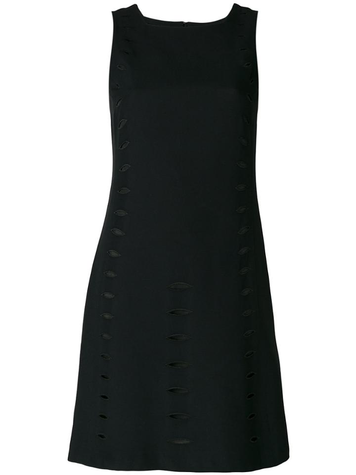 Versace Vintage Cutout Punk Dress - Black