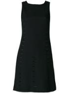 Versace Vintage Cutout Punk Dress - Black