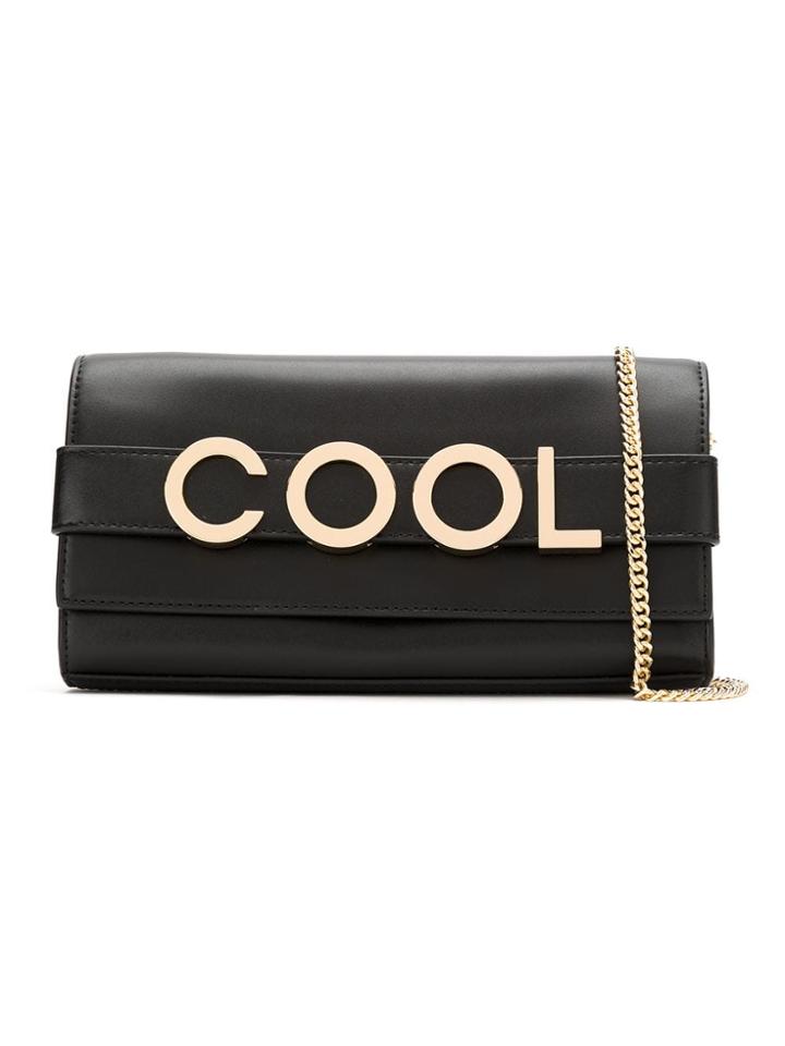 Michael Michael Kors Cool Appliqué Clutch Bag - Black