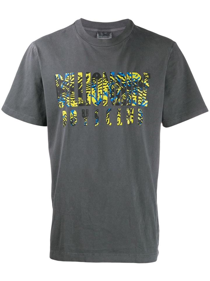 Billionaire Boys Club Logo Print T-shirt - Grey