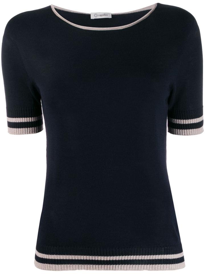 Peserico Short-sleeve Jumper - Blue