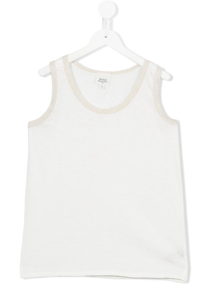 Hartford Kids Classic Tank Top, Girl's, Size: 16 Yrs, White