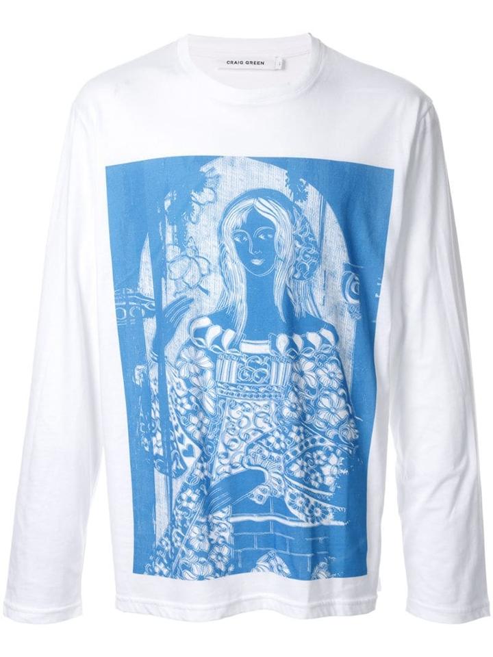 Craig Green Front Print T-shirt - White
