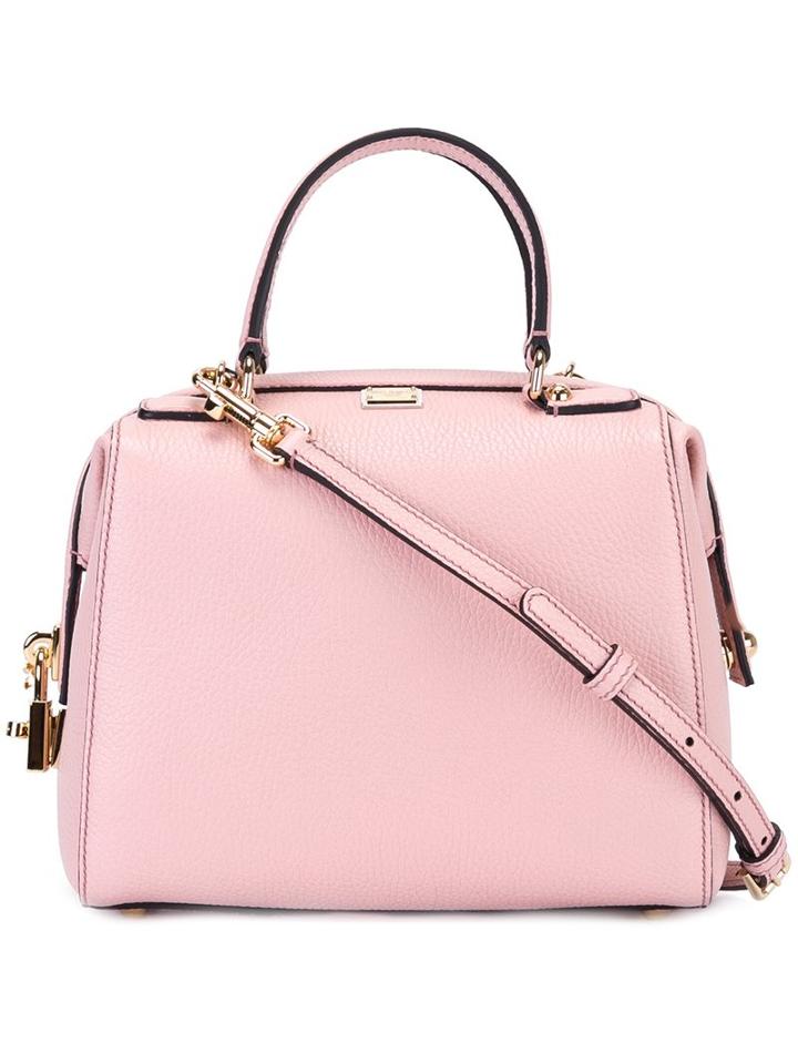 Dolce & Gabbana Mini 'miss Sicily' Bowler Tote, Women's, Pink/purple