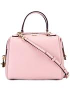 Dolce & Gabbana Mini 'miss Sicily' Bowler Tote, Women's, Pink/purple