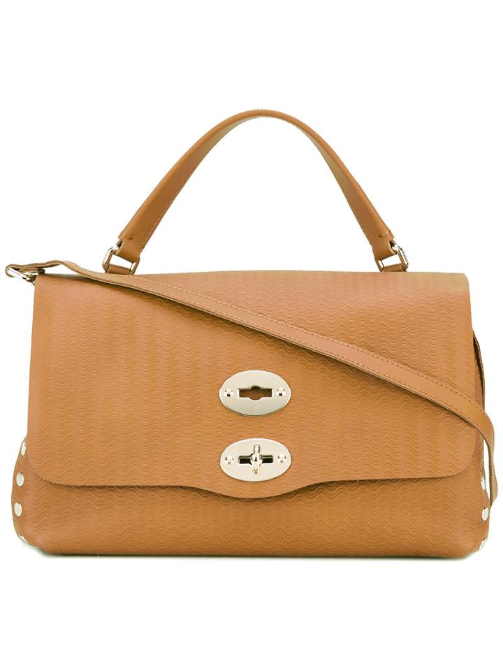 Zanellato - Double Lock Satchel - Women - Calf Leather - One Size, Brown, Calf Leather