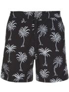 Onia African Palm Swim Shorts - Black