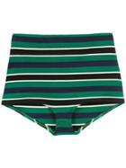 Nk Striped Hot Pants - Green