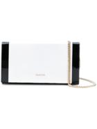 Lanvin Two-tone Clutch Bag - White