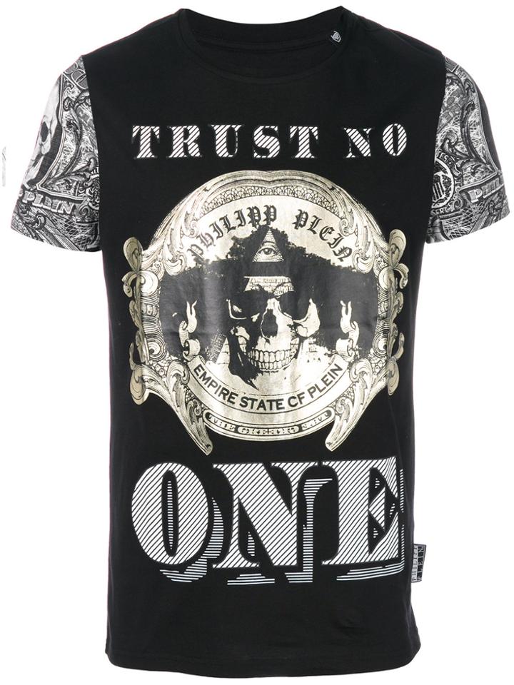 Philipp Plein Howard Print T-shirt - Black