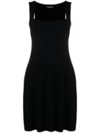Neil Barrett Pleated Dress - Black