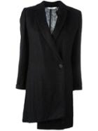Romeo Gigli Pre-owned Asymmetric Style Coat - Black
