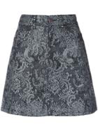 Marc Jacobs Embellished Lace Mini Skirt - Black