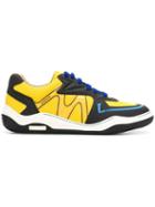 Lanvin Textured Diving Sneakers - Yellow