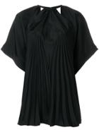 Maison Margiela Cut-detail Flared Top - Black