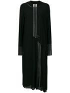 Y-3 Striped Midi Dress - Black