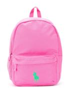 Ralph Lauren Kids Teen Embroidered Logo Backpack - Pink