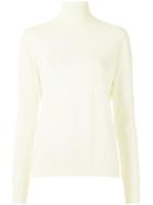Egrey - Knitted Turtle Neck Jumper - Women - Acrylic/spandex/elastane/viscose - M, Yellow/orange, Acrylic/spandex/elastane/viscose