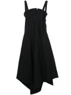 Y's Strappy Flared Dress - Black