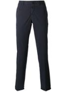 Incotex Classic Chinos, Size: 52, Blue, Cotton/spandex/elastane